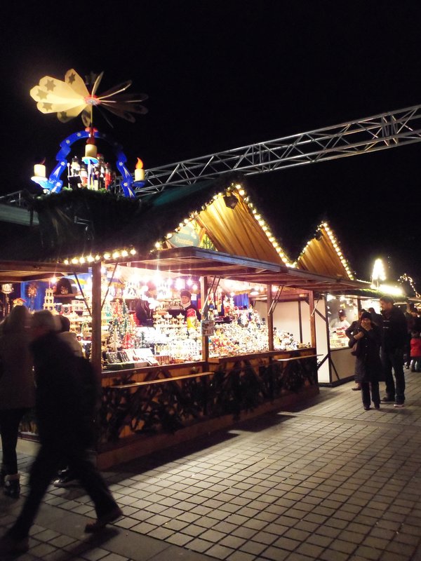 The German Christmas Market in Edinburgh