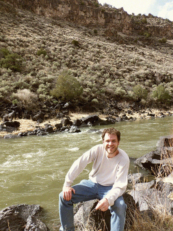Andrew on the Rio Grande
