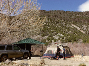 Our Campsite at Rio Bravo Campground