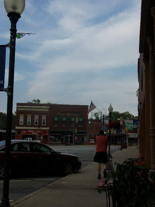 Strolling through Chesterton, Indiana