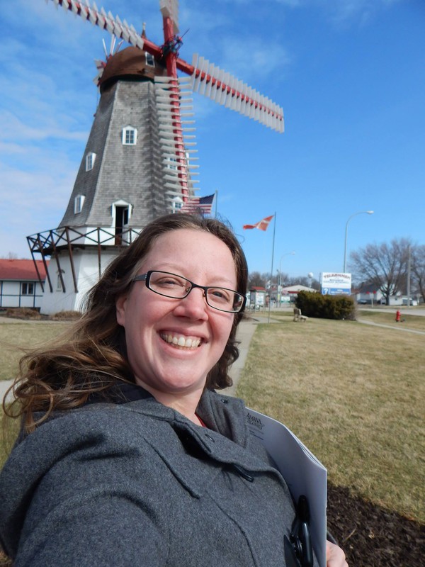 Me and the Danish Windmill in Elk Horn