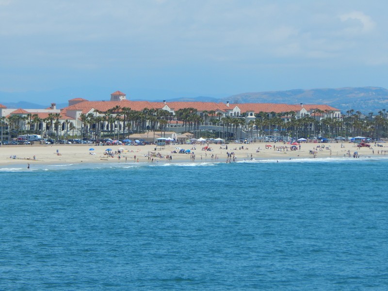 Views of Huntington Beach from the Pier