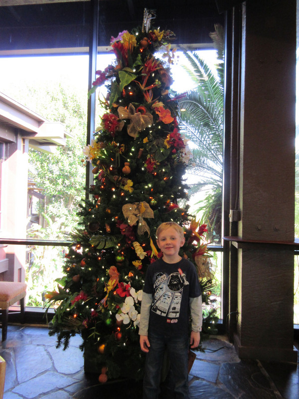 Oliver at the Polynesian