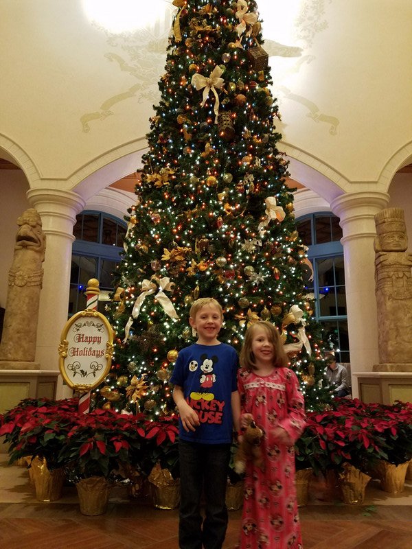 Coronado Springs Resort's Christmas Tree
