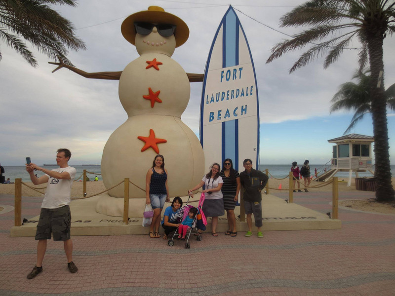 Ft Lauderdale Snowman