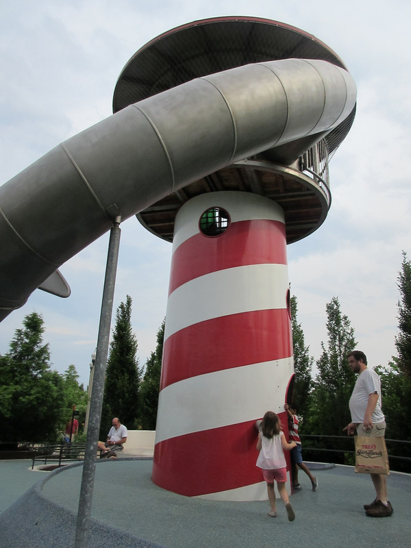 Lighthouse Slide at Maggie Daley Park