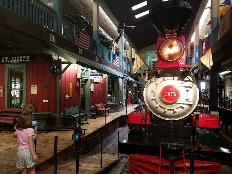 1860s Train at the Patee House