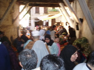 Rush hour in the medina