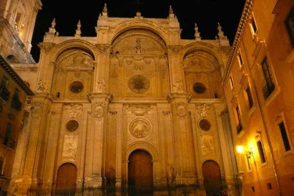 Granada Cathedral - too late to see inside