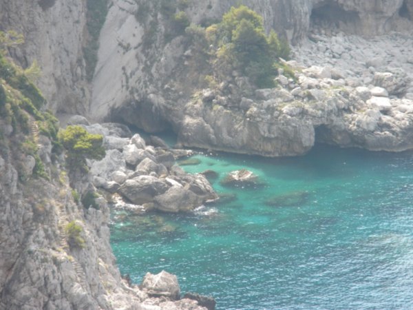 lagoon in Capri