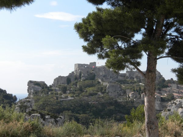 One of the 1st views of Les Baux