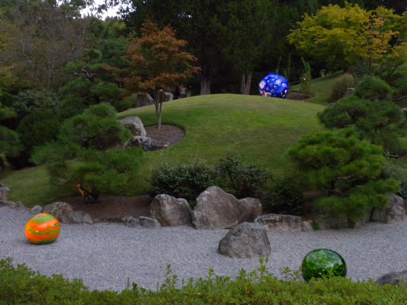 Japanese garden in Cheekwood