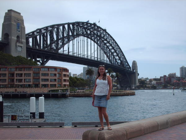 Me at the Sydney Harbour Bridge