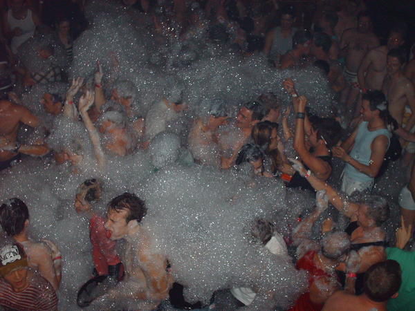 foam party!