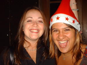me and Laura on xmas day...