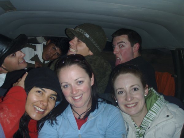 how many people can you squeeze in a taxi?