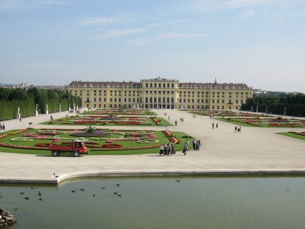 Gardens of Schonnbrunn Palace 