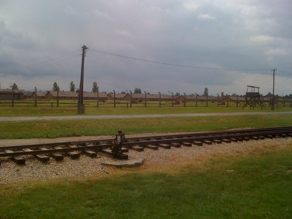 Auswich (Birkenau) arrival track