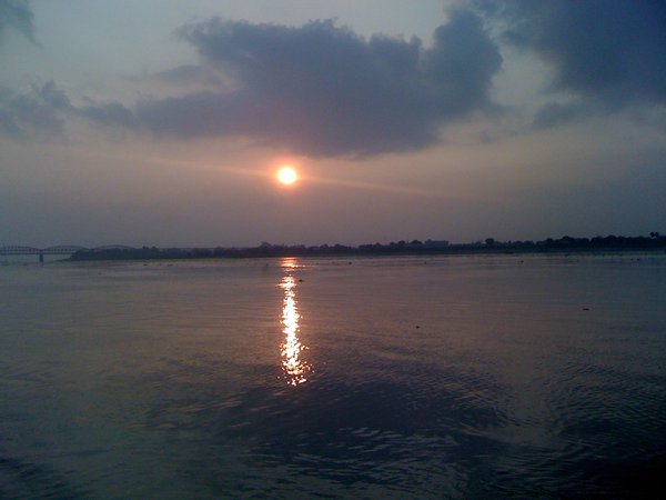Sunrise by the Ganges