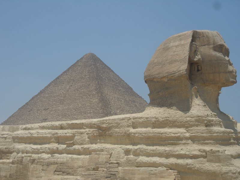 The Sphinx & Pyramid