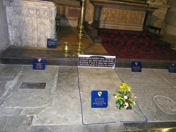 Tomb of William Shakespear