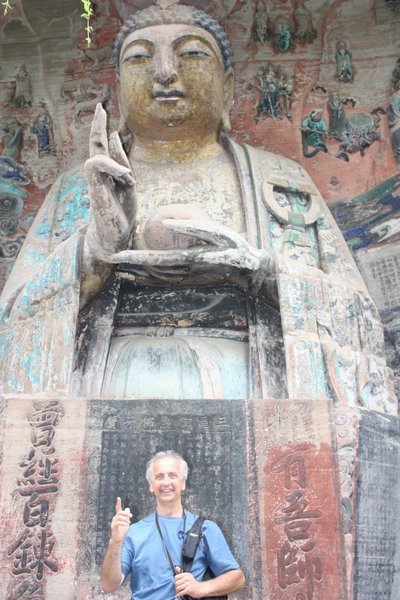 Chongqing - Dazu Grotto - Buddha Contemplates the Laz