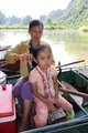 Tam Coc - Vietnam - Our Bartender and Photogenic Daughter