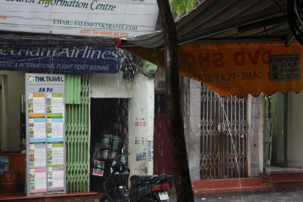 Hanoi - Vietnam - Typhoon Introduces Monsoon
