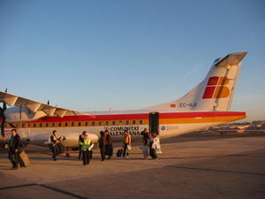 My Iberia arrival at Melilla