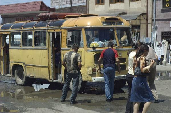 Old Soviet bus