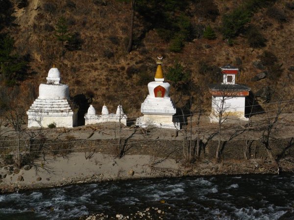 Three Stupa styles