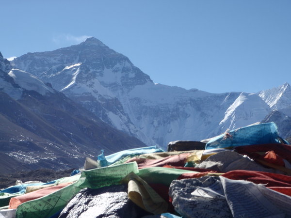 Everest from Tibet base camp