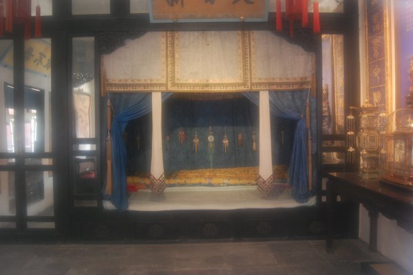The royal bed chamber
