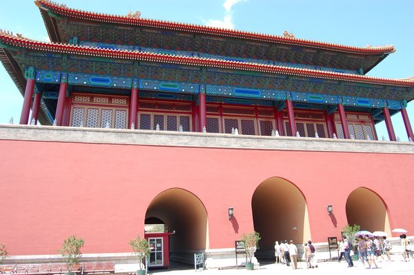 The north gate Forbidden City