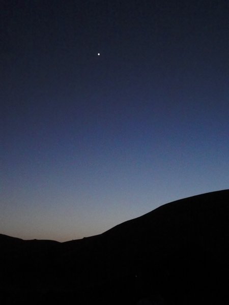 Venus after sunset