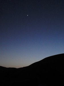 Venus after sunset