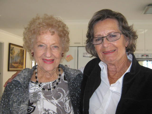 Joanie and Mum