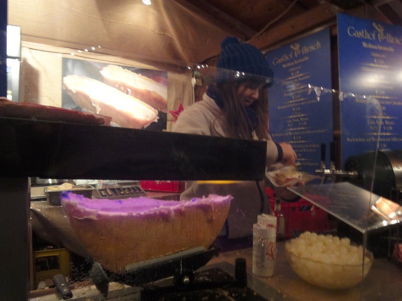 Raclette at the Christmas Markets Gengenbach