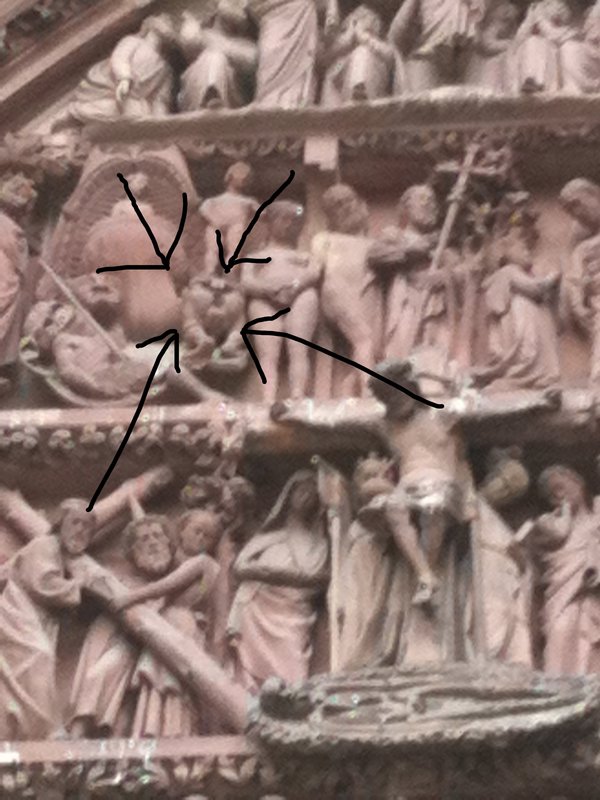 A little known piece of the Cathedral carvings