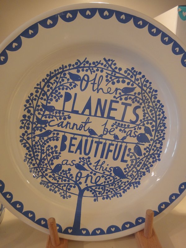 Other plates cannot be as beautiful as this one.