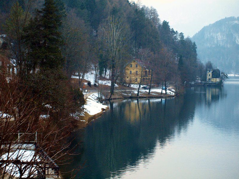 Trail around Lake Bled, Slovenia