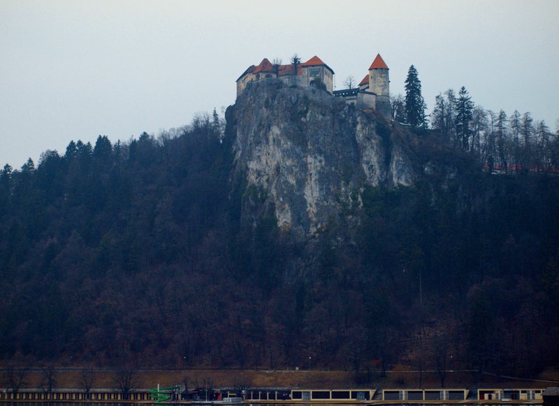 Castle above Lake Bled, Slovenia
