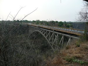 Victoria Falls Bridge.
