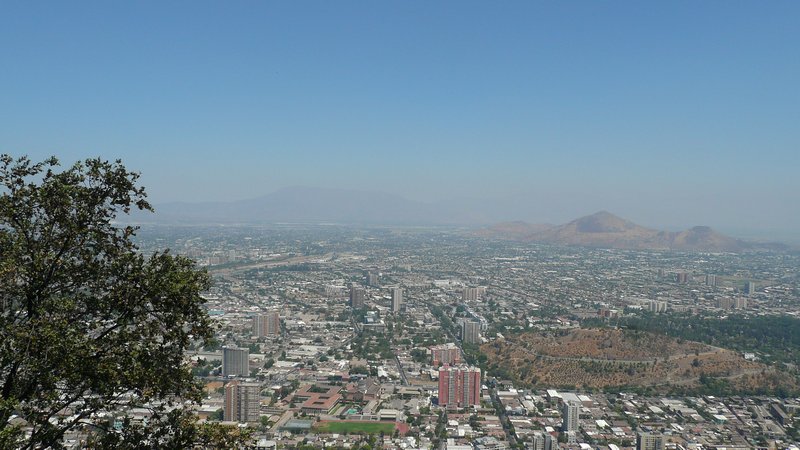 Views of Santiago from Crsbotal HillViews of Santiago from Crsbotal Hill
