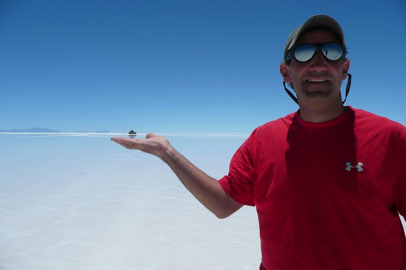 I found many small thing at the salt flats