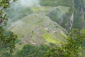 Machu Picchu view from Wayna Picchu