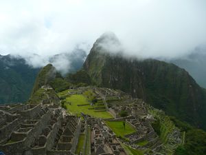 Incredible view of Machu Picchu