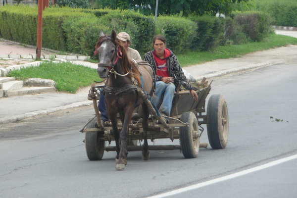 Horse and Cart, Romania