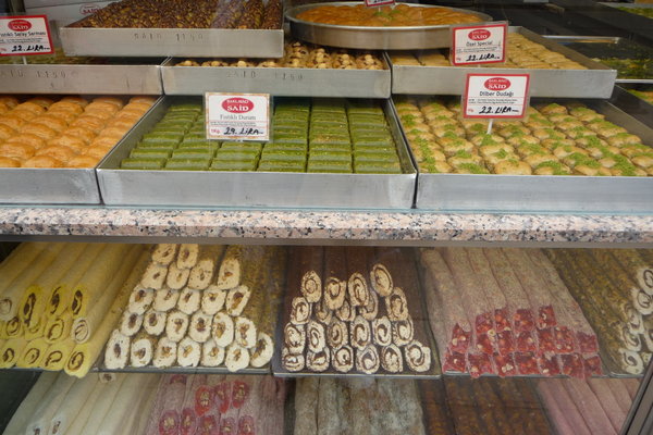 Turkish sweets,mmm baclava