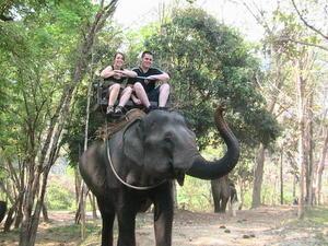 Us on the Elephant